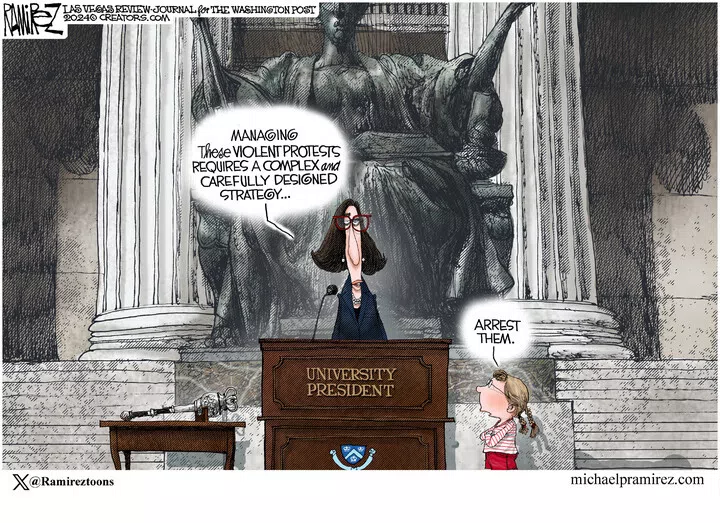 Michael Ramirez for Apr 30, 2024