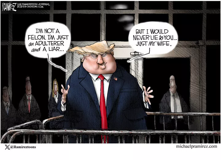 Michael Ramirez for May 27, 2024