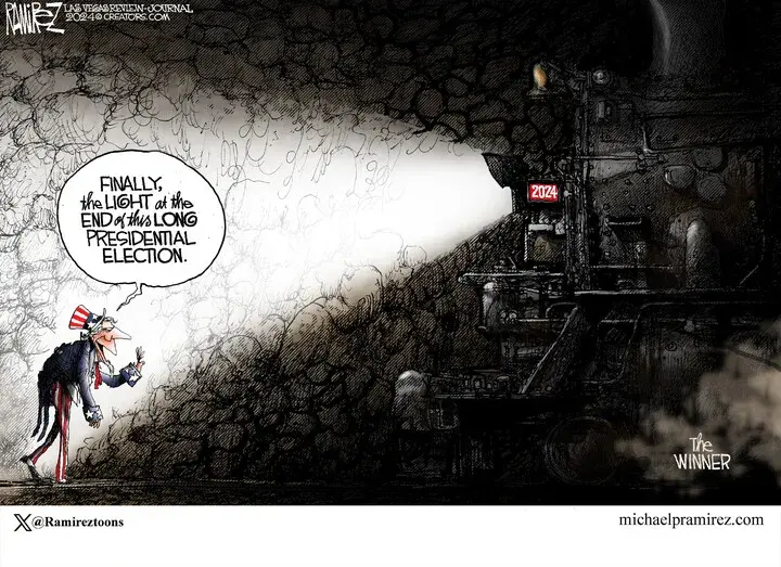 Michael Ramirez for Nov 06, 2024