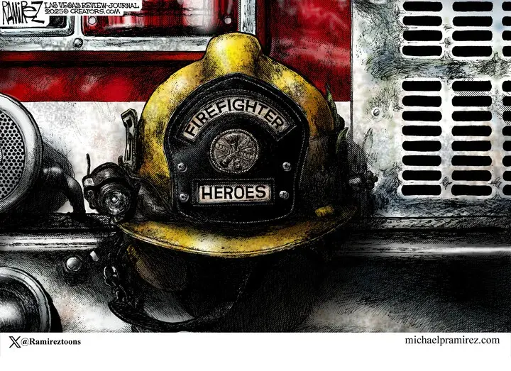 Michael Ramirez for Jan 13, 2025