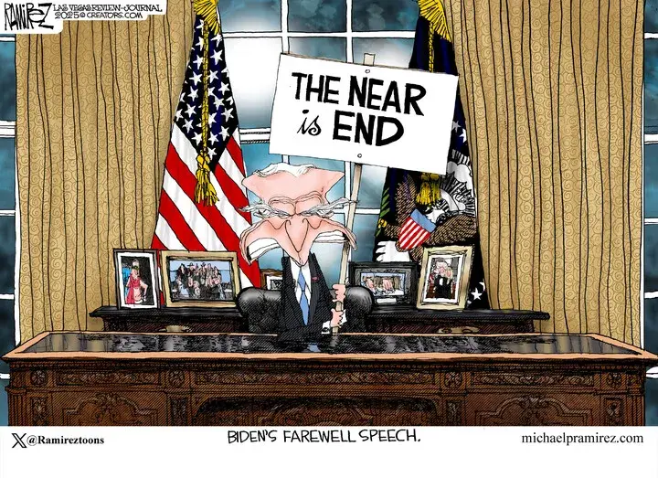 Michael Ramirez for Jan 18, 2025