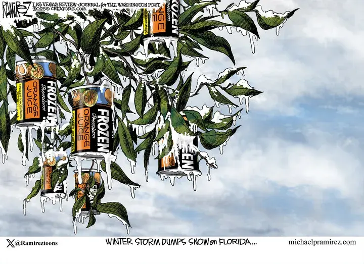 Michael Ramirez for Jan 25, 2025