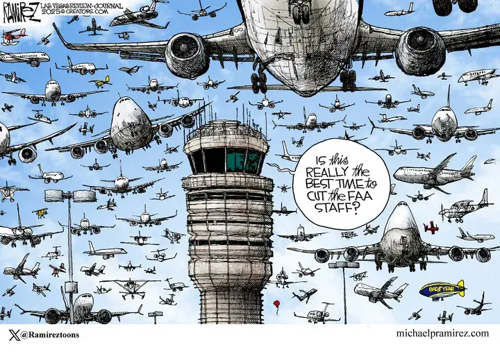 Michael Ramirez for Feb 24, 2025