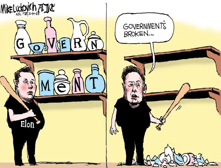 Mike Luckovich for Mar 14, 2025